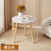 Mesa de centro redonda pequena mesa de café sala de estar simples casa mesa lateral de sofá quarto mesa de cabeceira mesa de varanda mini minimalista criativa