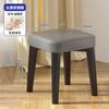 Taburete pequeño para uso doméstico, lujo ligero, taburete cuadrado apilable, taburete bajo moderno minimalista para sofá de sala de estar, banco para cambiarse los zapatos en la entrada