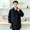 Impermeable de manga larga y delantal a prueba de aceite para adultos y mujeres, cocina del hogar, moda, abrigo de hombre, ropa protectora, overol, bata