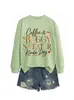 Suéter holgado color café Amazon Wish Sitio Independiente Moda Casual Nueva sudadera para mujer Comercio exterior