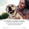 Polvo Limpiador de Dientes Yegbong para Perros Limpia Suavemente el Sarro y las Manchas y Refresca el Aliento