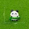 Figuras de Panda Creativas Lindas para Micro-Paisajismo, Decoraciones de Jardinería, Accesorios de Decoración DIY, Adornos para Coche