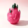 Juguete squishy de fruta para aliviar el estrés, juguete de simulación realista para aliviar el estrés y desahogarse, bloques de fruta coloridos rellenos de harina