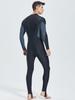 Bañador de una pieza Shabart New con cremallera frontal, protección solar, secado rápido, manga larga, nailon, nailon, traje para vacaciones de natación, surf