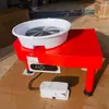 Roda de Oleiro Alta Potência Máquina de Argila Equipamento Especial de Ensino Escolar Roda de Oleiro Máquina de Desenho com Argila