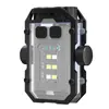 Chaveiro Lâmpada Multifuncional Transfronteiriço Outdoor Fonte de Luz Dupla Luz Forte Lanterna Mini Lanterna de Boné Lâmpada de Trabalho de Aviso