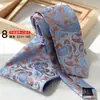 Elegante Corbata Estampada para Hombre, Accesorio de Camisa de Negocios Casual Retro de Gama Alta, Pañuelo de Bolsillo para Traje, Tendencia Jacquard Estilo Hong Kong