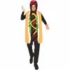 Ventas Calientes Comida Divertida Hamburguesa Ketchup Pizza Disfraces de Cosplay