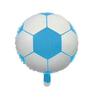 Globo de película de aluminio 4D de 22 pulgadas para fútbol, baloncesto, golf, voleibol, béisbol, de 18 pulgadas, para deportes, papel de aluminio