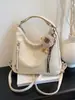Mochila vintage, novo modelo transfronteiriço, bolsa de ombro estilosa para o dia a dia, bolsa tote crossbody, bolsa de mão casual de grande capacidade, versátil e moderna
