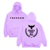 Sudadera con capucha de homenaje a Charlie Kirk Libertad para Mujeres y Hombres, Suéter de Nueva Estética, Sudadera de Manga Larga de Otoño, Ropa Deportiva de Calle