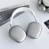 Adecuado para Auriculares Bluetooth Apple Airpodsmax de 12ª Generación, Orejeras Decorativas, Juego de Protección Transparente para Auriculares, Juego de Tres Piezas