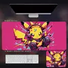 Alfombrilla de Ratón Pikachu, Súper Grande, Dibujo Animado Lindo de Pokémon, Alfombrilla para Escritorio de Oficina para Niños y Niñas, Teclado de Anime para Juegos