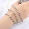 Línea Cuadrada Lado 1:1 Cadena Cadena de Acero Inoxidable Cadena DIY Material para Hacer Collares y Pulseras para Hombres y Mujeres Cadena de Moda Popular