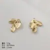 Nuevo Colgante de Hoja de Monstera Verde Fresco de Aleación DIY Pulsera Llavero Decoración Accesorio Materiales