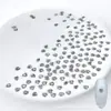 Decoraciones Brillantes para Uñas con Base Plana de Circonita, Mezcla de Circonitas Blancas Mini Pequeñas Biseladas de Base Plana con Forma Irregular Ojo de Caballo