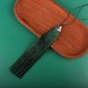Longo boca de peixe boné borla spike atacado carro pendurado diy jóias acessórios material spike saco pendurado spike fábrica atacado