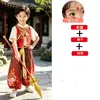 El traje infantil del mismo estilo para hombres y mujeres, el niño mágico del mundo, disfraz cos para niñas en primavera, disfraz del 1 de junio