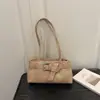 Moda de Viaje Estilo Coreano para Mujer 2026 Nuevo Hebilla Moda Casual Gran Capacidad Exquisita Bolso Baguette Bajo el Brazo de Hombro Único