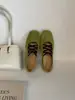 Sapatos Mary Jane Planos Bico Redondo Tira Cruzada Estilo Retrô Feminino 2026 Outono Novo Estilo Temperamento Solado Macio Boca Rasa Loafers