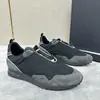 Estación Europea 2026 Nuevo Malla de Piel de Ternera Importada Zapatillas Bajas con Cordones Cómodas Transpirables Casuales Deportivas para Hombre