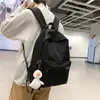 Mochila 2026 Nova Mochila Escolar Estudantil de Grande Capacidade Mochila Feminina Estilo Simples Universitário Sensação Leve Bolsa de Viagem