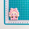 Acessórios de Resina de Menina Fofa Cross-Dressing Cartão Grande Faixa de Cabeça Acessórios de Cabelo Bolsa Capa de Celular Ímã de Geladeira Pingente Adesivo de Cola de Creme