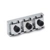 Accesorios para guitarra de 43 mm, almohada para guitarra eléctrica, doble vibración, bloqueo de cuerdas para guitarra eléctrica, almohada para bloqueo de cuerdas, bloqueo de guitarra