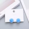 Tapa Dura Estudiante Niña Color Caramelo Pendientes Sin Perforar Niños Coreanos Lindos Bola de Pelo Anti-Dolor Otoño e Invierno Clip de Oreja Venta al por Mayor