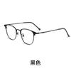 Popular en línea 3389 montura de gafas retro metal redonda gafas ópticas montura de gafas para miopía ultraligera montura de gafas para hombre