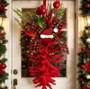 Campanas de Navidad Nuevas Transfronterizas Adornos de Campana de Terciopelo Nórdico Decoraciones Navideñas Colgantes para Ventana