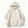 Sudadera casual minimalista estilo americano para hombre, nueva marca de moda 2026, corte holgado, versátil, sudadera con capucha casual pullover para hombre