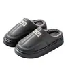 Nuevas Pantuflas de Algodón para Hombre Invierno 2026, Talla Grande, Uso en Interiores, Antideslizantes, Cálidas, Forradas de Felpa, Suela Gruesa, Venta al por Mayor