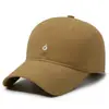 Boné de Beisebol Casual Simples Bordado Estilo Coreano para Homens e Mulheres, Top Macio, Emagrecimento Facial, Chapéu de Sol Versátil para Casais ao Ar Livre