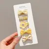 Pinza Lateral de Caricatura de Dopamina para Niños Lindo y Sencillo Nuevo 2026 Pasador de Flor Pinza para el Cabello de la Frente sin Rastro Accesorio para el Cabello