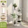 Estante Decorativo de Hierro Forjado Nórdico para Interiores, Hogar, Balcón, Soporte de Flores de Múltiples Niveles para Sala de Estar, Colgador de Estilo Simple para Plantas Verdes, Transfronterizo