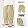 Calça Longa de Algodão Puro para Meninos Roupa de Outono Estilo Primavera e Outono para Bebês e Crianças Calça Casual Infantil Modelo Tendência Novo 2026
