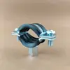 Abrazadera de Tubería de Acero en Forma de C Acero Inoxidable 304 Abrazadera de Tubería para Techo Soporte Colgante Varilla Roscada Abrazadera de Soporte para Haz de Tuberías Metálicas Accesorios