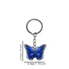 Llavero de Mariposa Llavero de Pegamento Suave de PVC Regalo de Graduación Llavero Pequeño Accesorios para Llaveros Colgante para Llavero