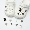 Amuletos para Zapatos Croc, Accesorios para Mujer, Clips para Zapatos DIY, Decoraciones 3D con Pedrería, Clips Desmontables, Estilo de Moda de Influencers