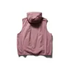 Nanxia Disguise Nanxia Disguise Nuevo Top Casual con Capucha sin Mangas Retro Japonés Chaleco de Moda para Hombre