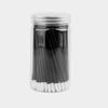 Palo de cepillo de labios desechable mini portátil cepillo de labios para injerto de pestañas limpiador de mousse palo limpiador cepillo limpiador 100