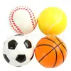 Balón de espuma PU de 6 cm para baloncesto infantil, juguetes de descompresión para liberar presión, juguetes de fútbol para liberar