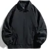 Nueva Chaqueta para Hombre 2026 Tendencia de Venta Caliente Marca Ropa de Trabajo Chaqueta con Cuello Campana Elegante para Hombre Primavera-Otoño Exterior Casual Top