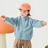 Jaqueta de Bebê em Fleece Polar Roupa de Outono Jaqueta Antiestática Infantil Novo Estilo de Outono para Meninos Tops para Meninas Roupas Infantis da Moda