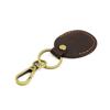 Nuevo tarjetero de cuero para tarjeta de acceso, tarjetero de acceso comunitario, funda protectora para lector universal, cuero Crazy Horse, llavero, funda rastreadora