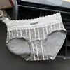 Ropa Interior Cómoda de Algodón para Niñas 10A Antibacteriana Entrepierna Extendida Cubre Cadera Cintura Media Bragas para Mujer Venta Directa de Fábrica
