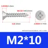 Tornillos Autorroscantes de Acero Inoxidable 304 con Ranura de Cruz Ka Tornillos Autorroscantes de Cabeza Plana con Ranura de Cruz M1-M8