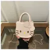 Linda Bolsa Cruzada de Dibujos Animados para Mujer, Nueva Bolso de Mano de Moda Hello Kitty Versátil, Bolso de Hombro de Alto Valor para Niñas