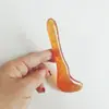 Bastão de massagem de meridianos faciais prancha de raspagem para lifting de olhos caneta de acuponto de meridianos de resina e cera de abelha